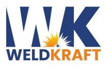 A LABEL CONTAINING LETTERS WK & WORDS WELDKRAFT IN TYPICAL FASHION