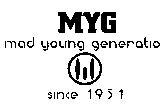 MYG MAD YOUNG GENERATION SINCE 1951