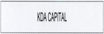 KDA CAPITAL