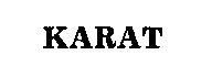 KARAT
