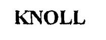 KNOLL
