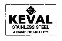 KEVAL STAINLESS STEEL