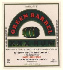 KHODAYS GREEN BARREL