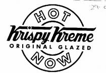 HOT KRISPY KREME ORIGINAL GLAZED NOW MARK