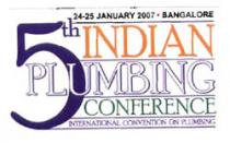 5TH INDIAN PLUMBING CONFERENCE