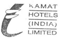 KAMAT HOTELS LIMITED
