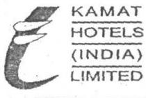 KAMAT HOTELS LIMITED