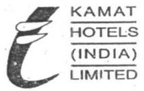 KAMAT HOTELS INDIA LIMIED