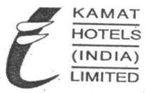 KAMAT HOTELS LIMITED