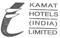 KAMAT HOTELS LIMITED