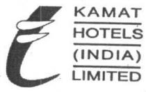 KAMAT HOTELS LIMITED