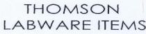 THOMSON LABWARE ITEMS