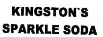 KINGSTON'S SPARKLE SODA