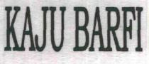KAJU BARFI