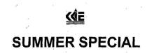 KKE SUMMER SPECIAL