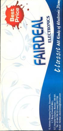 FAIRDEAL ELECTRONICS CLASSIC ALL KINDS OF ELECTRONIC ITEMS