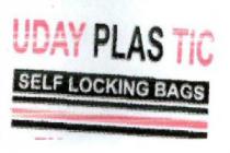 UDAY PLAS TIC SELF LOCKING BAGS
