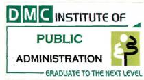 DMC INSTITUTE OF PUBLIC ADMINISTRATION