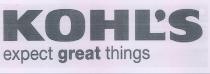 KOHL'S expect great things
