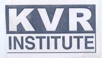 KVR INSTITUTE