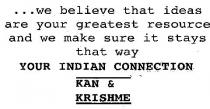 YOUR INDIAN CONNECTION KAN & KRISHME