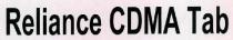 Reliance CDMA Tab