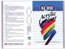 KOBE Acrylic Lacquer
