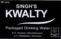 SINGH'S KWALTY Packaged Drinking Water
