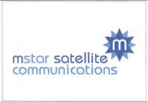mstar satellite communications m