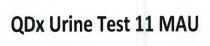 QDx Urine Test 11 MAU