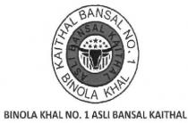BINOLA KHAL NO.1 ASLI BANSAL KAITHAL