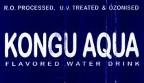 KONGU AQUA FLAVORED WATER DRINK
