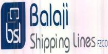 bsl Balaji Shipping Lines FZCO