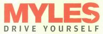 MYLES DRIVE YOURSELF