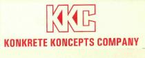 KKC KONKRETE KONCEPTS COMPANY