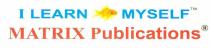I LEARN MYSELF MATRIX Publications