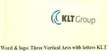 KLT Group Three Vertical Arcs with letters KLT