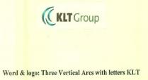KLT Group Three Vertical Arcs with letters KLT