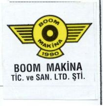 Boom Makina (with Device) 1990 Tic. Ve San. Lte. Sti.