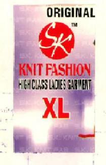 ORIGINAL SK KNIT FASHION HIGH CLASS LADIES GARMENT XL