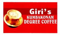 Giri's KuMBAKONAM DEGREE COFFEE