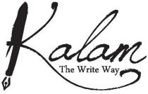KALAM THE WRITE WAY