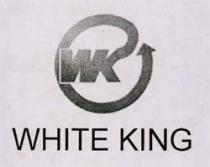 WHITE KING WITH WK