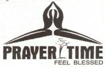 PRAYER TIME FEEL BLESSED