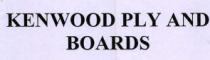 KENWOOD PLY AND BOARDS