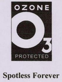 OZONE O3 PROTECTED Spotless Forever