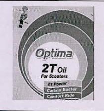 Optima 2T Oil For Scooters