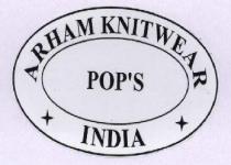ARHAM KNITWEAR POP