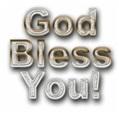 GOD BLESS YOU