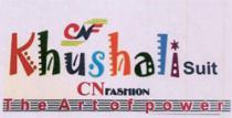 KHUSHALI SUIT WITH CNF